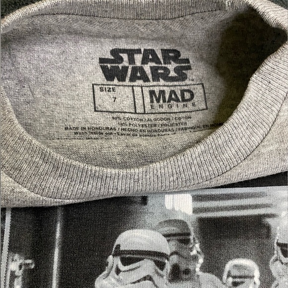 ‼️CLEARANCE‼️ ⛵️ STAR WARS - Star Troopers Kids T-Shirt - Heather Gray - Picture 3 of 3